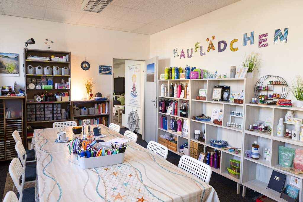 Zeigt Beratungsraum in den Räumen für mehr